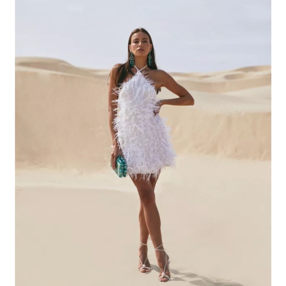 Brand New Cult Gaia White Vale Dress - Small (Sold Out Everywhere!)